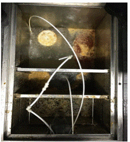 厨房グリストラップ（設置3日後）